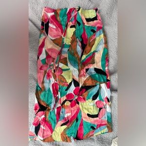 Forever 21 colorful midi skirt